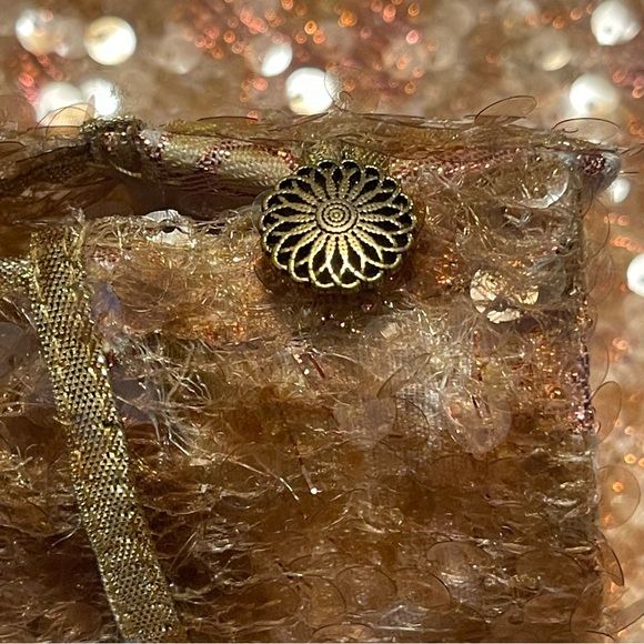 FREE PEOPLE Stars Align Sequin Dress Mini Size 6 - Picture 8 of 10